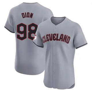 Elite Men's Will Dion Cleveland Guardians Road Jersey - Gray