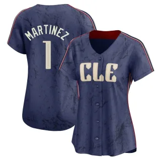 Limited Women's Angel Martinez Cleveland Guardians 2024 City Connect Jersey - Navy