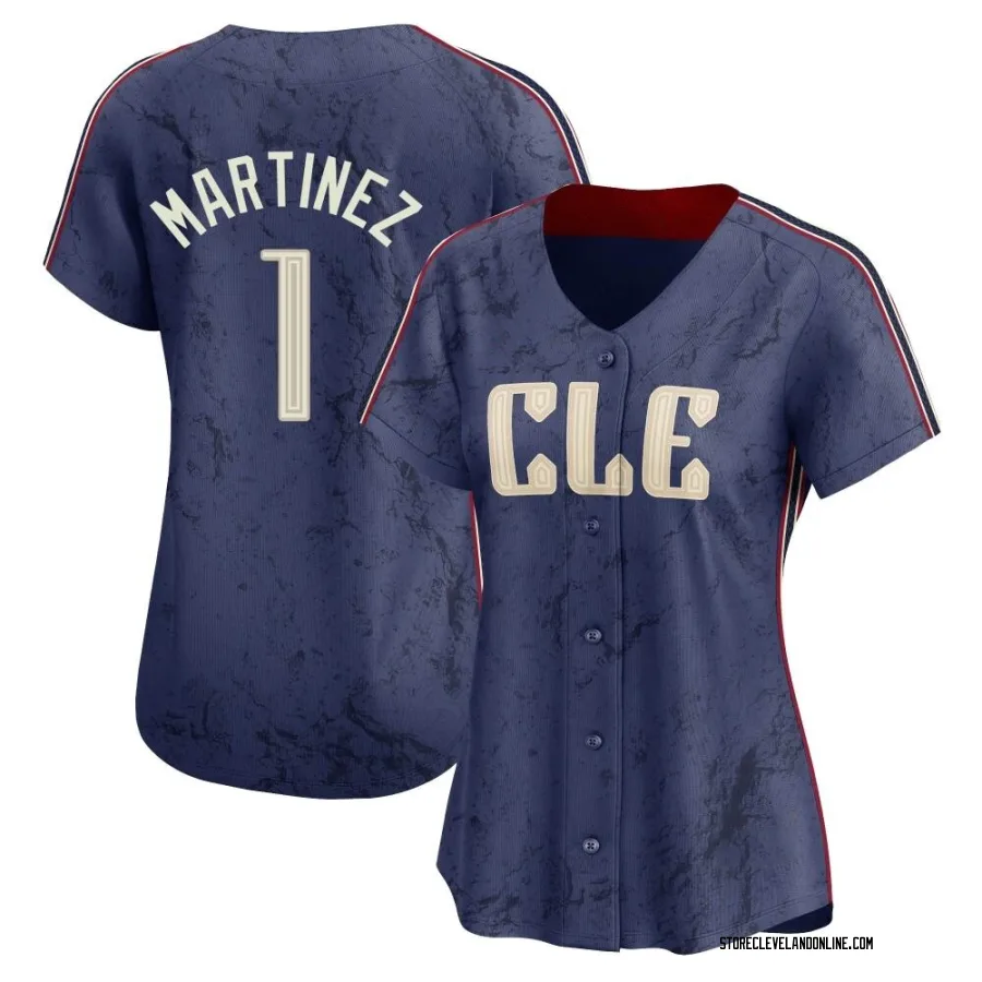 Limited Women's Angel Martinez Cleveland Guardians 2024 City Connect Jersey - Navy