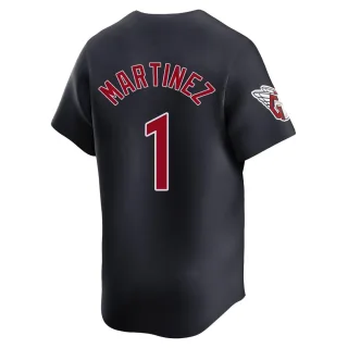 Limited Youth Angel Martinez Cleveland Guardians Alternate Jersey - Navy