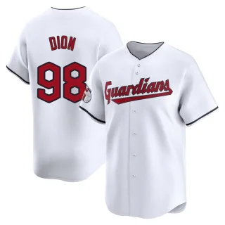 Limited Youth Will Dion Cleveland Guardians Home Jersey - White