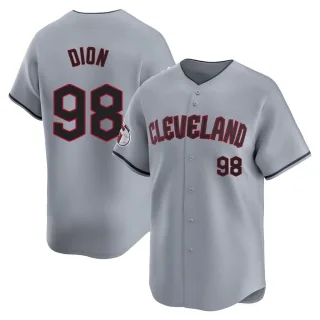 Limited Youth Will Dion Cleveland Guardians Road Jersey - Gray