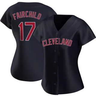 Replica Women's Stuart Fairchild Cleveland Guardians Alternate Jersey - Navy
