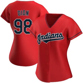 Replica Women's Will Dion Cleveland Guardians Alternate Jersey - Red