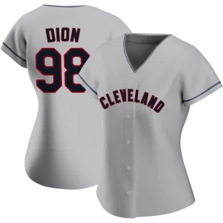 Replica Women's Will Dion Cleveland Guardians Road Jersey - Gray